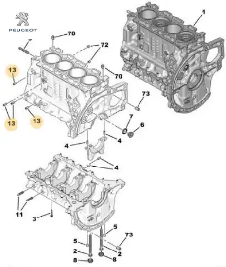 Kopl (çatl pim) 3211.07  peugeot resmi