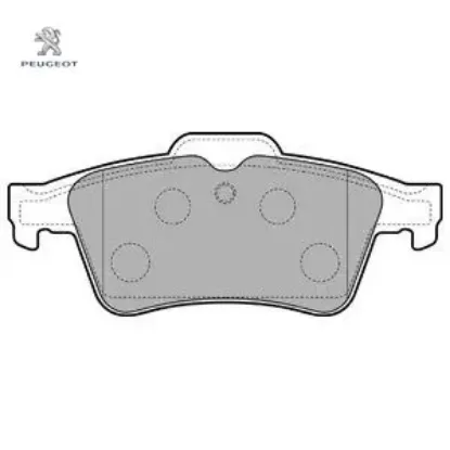 Arka fren balatası 508 yeni kod: 1647875980 4254.A8  Peugeot resmi
