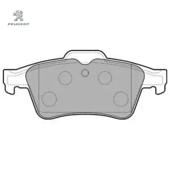 Arka fren balatası 508 yeni kod: 1647875980 4254.A8  Peugeot resmi