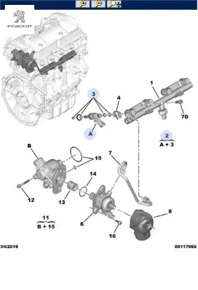 Bnz enjektörü 9818760580  peugeot resmi