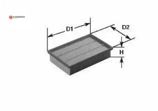 Erp hava filtresi 206-307 tu5jp4 1444.Vk resmi
