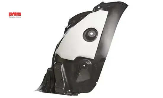 Çamurluk davlumbazı ön sağ izalasyonlu  megane ııı 2008> 638452868r resmi