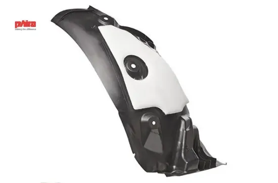 Çamurluk davlumbazı ön sol izalasyonlu  megane ııı 2008> 638430101r resmi