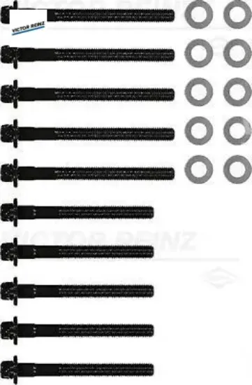 Silindir kapak saplaması clıo-megane 1.2-1.4-1.6 7700738985/ 7700738987 resmi