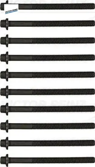 Silindir kapak saplama seti  206-307-406-407 ew10j 0204.A7 (10x)/ 0204.93 (10x) resmi