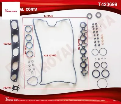 Üst takım conta skt keçeli reınz sub.last skc siz master 2.2-2.5 dcı g9t-g9u 7701477813 resmi