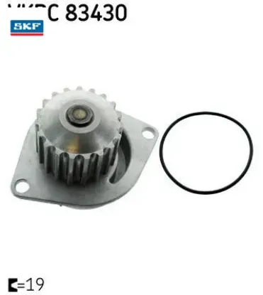 Devirdaim pompası  106-206-206+-207-301-307-308 partner 1.6i tu5jp4 1201.E5/ 1623095680/ 160941728 resmi