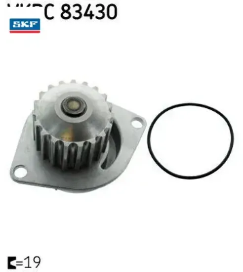 Devirdaim pompası  106-206-206+-207-301-307-308 partner 1.6i tu5jp4 1201.E5/ 1623095680/ 160941728 resmi