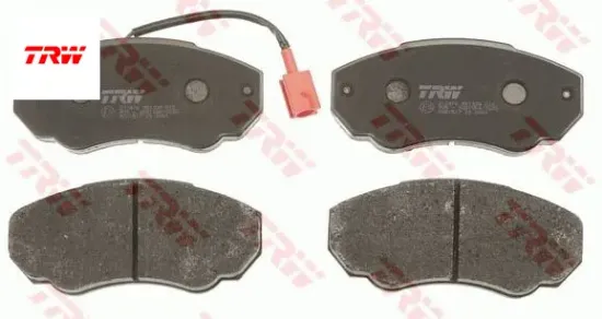 Ön fren balatası boxer-ducato 94-> gdb1517  trw resmi