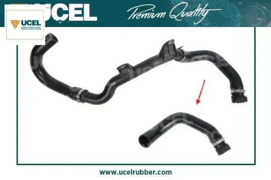 Radyatör giriş hortumu plastik boru hariç ducato 1348475080/ 1343.Jp/  resmi