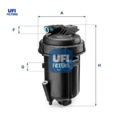 Yakıt filtresi antara 2.0 cdti-chevrolet captıva -epıca-lacettı-nubıra 2.0d 07 oe 96629454/ 4803001 resmi