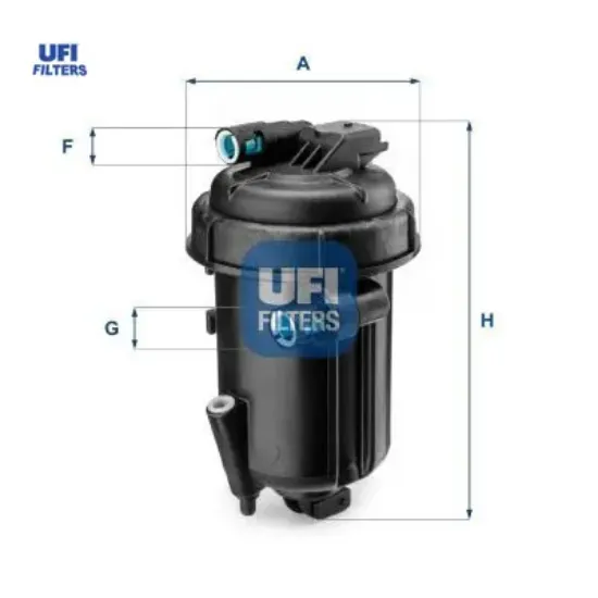 Yakıt filtresi antara 2.0 cdti-chevrolet captıva -epıca-lacettı-nubıra 2.0d 07 oe 96629454/ 4803001 resmi