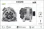 Alternatör 90a partner -berl. 1.9 dzl dw8  542489 5705.4u   5705.2c  5705.Fv resmi