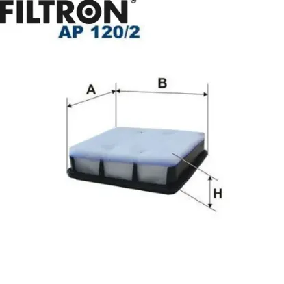 Hava filtresi     l200 2.5d  2006-2014 1500a098 resmi