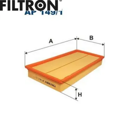 Hava filtresi bora-a3 1.6/1.8/1.9 fsı 1j0129620/ c37153/ a379 resmi