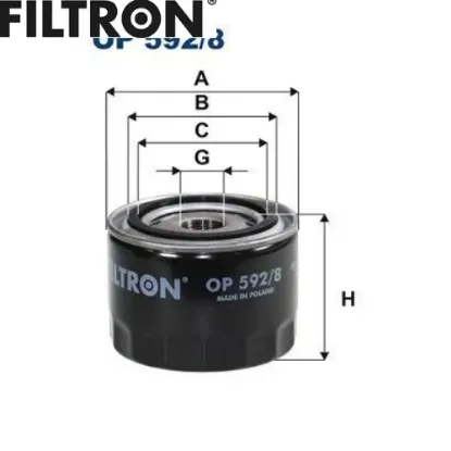 Yağ filtresi ducato-boxer-jumper-daıly 2.3 06=> 2995811-504091563-8094872 resmi