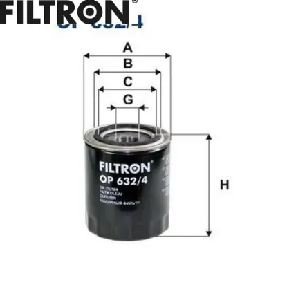 Yağ filtresi    h100-l100-pregıo 2.5 97> 263304x000/ 26330-4x000 resmi