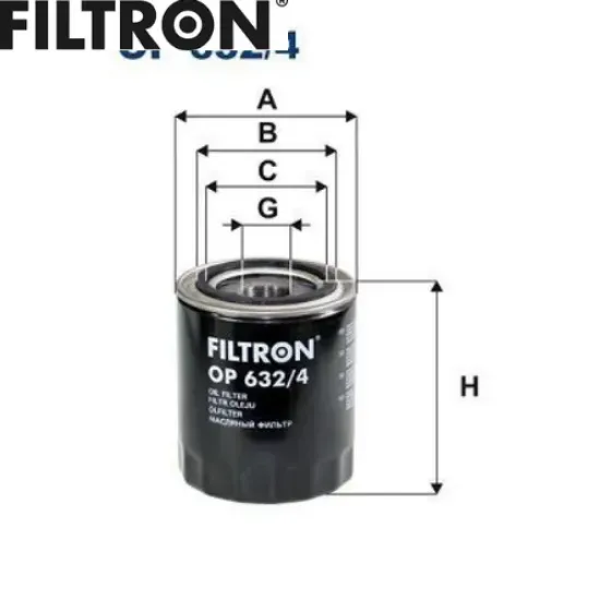 Yağ filtresi    h100-l100-pregıo 2.5 97> 263304x000/ 26330-4x000 resmi