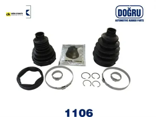 Aks körüğü  merıva b-astra j  1603019/ 13291740 doğru kauçuk dk-1106 resmi