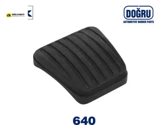 Fren pedal lastiği  astra f-ascona c-corsa b-tıgra a-calıbra-kadet e-vectra a  560808/ 90105172 doğru kauçuk dk-640 resmi