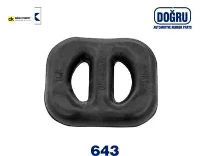 Arka egzoz askı lastiği  vectra a-calıbra-kadett e 852722 doğru kauçuk dk-643 resmi