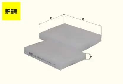 Polen filtresi clıo ıı-kangoo 1.5/1.9dcı  7700834816/ cu2945/ ah143 fıl fılter hc7019 resmi