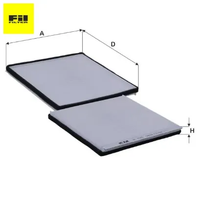 Polen filtresi partner m59 1.9d  6441.Eg/ 6447.Z5/ e146149/ sc5 fıl fılter hc7025 resmi