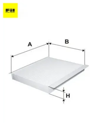 Polen filtresi  500l  71775824/ 71778552 fıl fılter hc7240 resmi