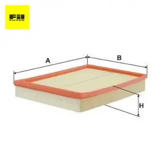 Hava filtresi süngerli  corsa c-merıva a 1.0/1.2/1.4  z10xe/z12xep/z14xe  02->  95523264/ 835633/ c 30125/ 2/  fıl fılter hp2136a resmi