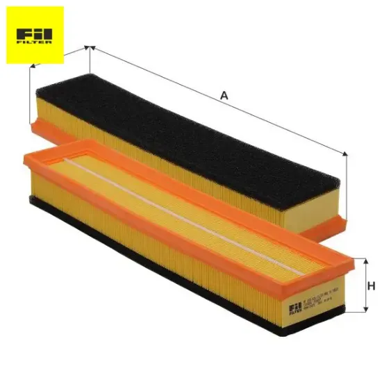 Hava filtresi 206-307-308 1.6i/tu5jp  1444.Ff/ 1444.Vk/ e147302/ c43 fıl fılter hp2250 resmi