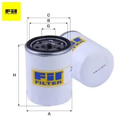 Yağ filtresi 4007 2.0/2.2  1109.Cg/ 1109.Ac/ w610/ 3/ ls2 fıl fılter zp3091 resmi