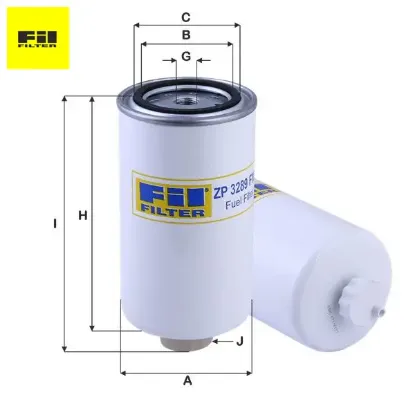 Mazot filtresi atak-star  47450038/ 1031033ab fıl fılter zp3289fmb resmi