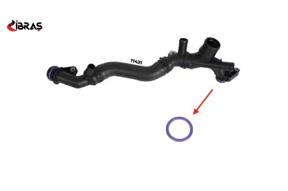 Devirdaim borusu contası  megane ıv-scenıc ıv-captur ı-kadjar-grand scenıc ıv-talısman-clıo v-koleos  210495321r/ 2104900qad ıbras  resmi