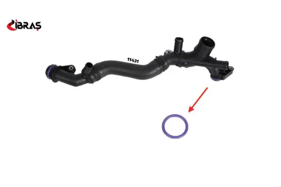 Devirdaim borusu contası  megane ıv-scenıc ıv-captur ı-kadjar-grand scenıc ıv-talısman-clıo v-koleos  210495321r/ 2104900qad ıbras  resmi