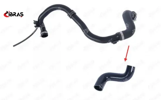 Turbo hortumu (plastik boru hariç)  clıo ııı  1.5 dcı  144608558r/ 8200296598 ıbras  resmi