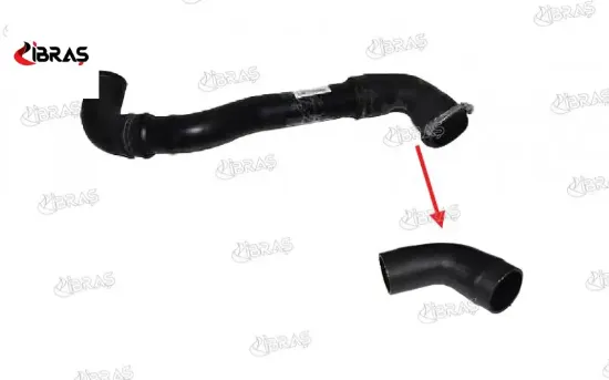 Turbo hortumu scudo-expert-806  2.0td  17575 parçası ıbras  resmi