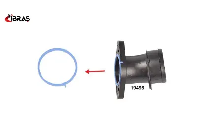 Turbo boru contası transıt v347 1749297/ CC116K686AC ıbras resmi