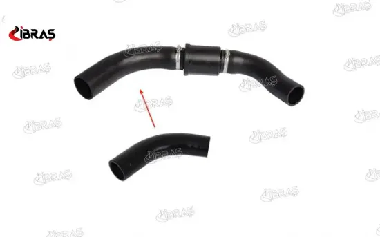 Intercooler hortumu büyük plas.parça hariç transi/  6c116k683bd /  1440261 ıbras  resmi