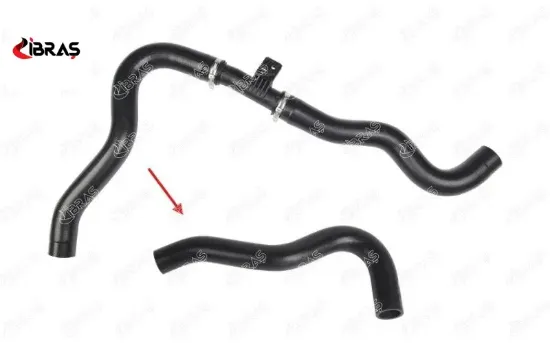 Radyatör giriş hortumu plastik boru hariç  25414d7600/ 25411d7600 ıbras  resmi