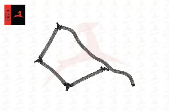 Enjektör geri dönüş hortumu  307-407-607-807-expert-c4-c5-c8-jumpy  1574.Hl/ 1574.68/ 3m5q9k022ac/ meha mh50148 resmi