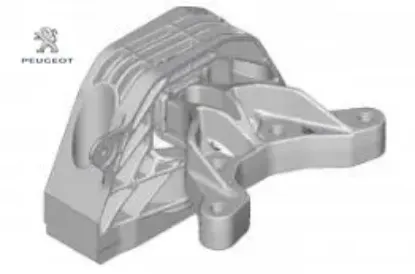 Motor kulağı  208 1.2   peugeot 9824344480 resmi