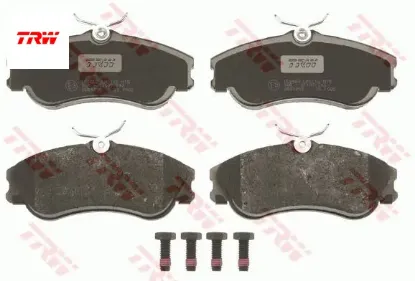 Ön fren balatası berlıngo 98-> jumpy 95-98  xsara  4253 33/ 4252 13/ 4253 78/ 425 trw gdb1295 resmi