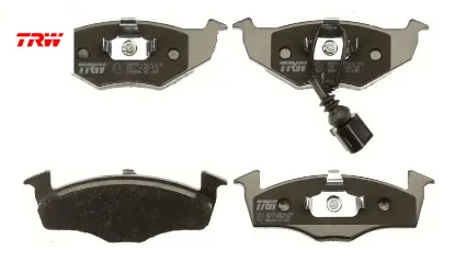 Ön fren balatası fabıa 1.4 tdı 1.9 sdı polo sedan  6q0698151b trw gdb1586 resmi