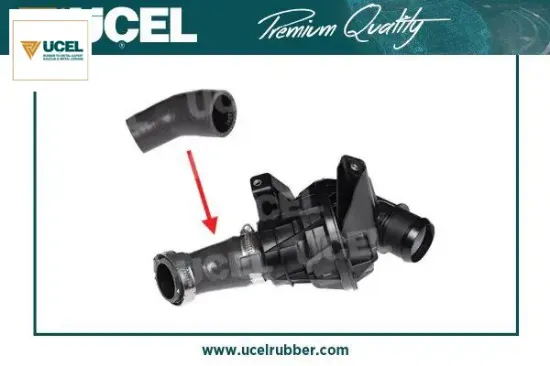 Turbo hortumu plastik boru hariç c5 ıı  1436.Q4 Üçel kauçuk s52539 resmi