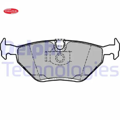 Fren balatası arka e39 delphı 34216761281 resmi