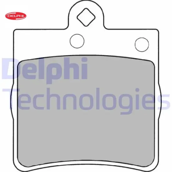 Fren balatası arka mercedes w202 s202 w203 cl203 w210 r170 r171 delphı a0044209120 resmi