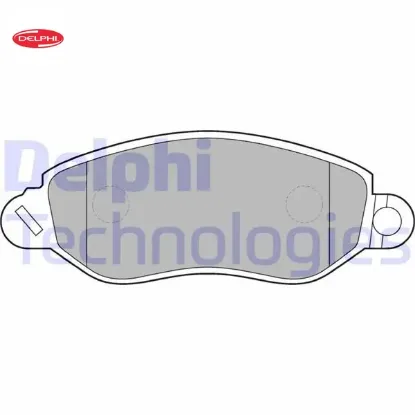 On fren balatası transıt v185 01 07 o.ceker delphı 1c152k021ad/ gdb1461/ 4114749 resmi