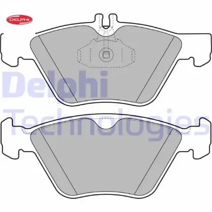 Fren balatası on w210 w211 s211 c208 a208 delphı a0044200720 resmi