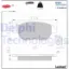 Ön balata 207 06 307 00 doblo 01 partner 03 berlıngo 00 c3 02 c4 04 xsara 00 delphı 1647873980/ 4252.53/ 1611140980 resmi