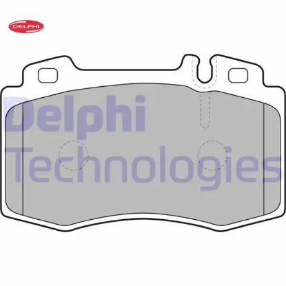 Fren balatası on cl203 w220 c215 w221 w163 r129 delphı a0034208920 resmi